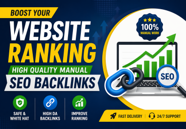 I will create high quality SEO backlinks for better Google ranking