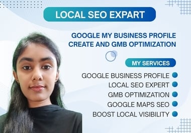 I will create and optimize your Google Business Profile GMB for local SEO