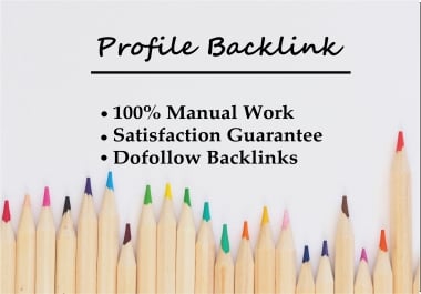 Professional Profile Backlink & Content Writing Services