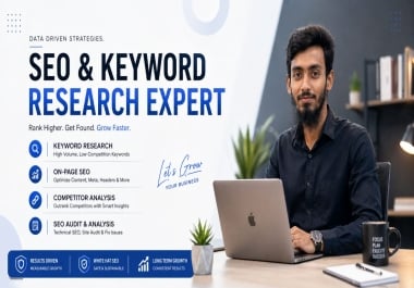 I will provide a complete White Hat SEO service to boost your website ranking on Google.