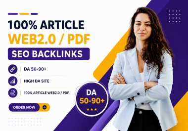 I Will Build High Authority Manual Web 2.0 Backlinks
