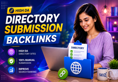 High Authority Manual 100 Directory Submission Backlinks for SEO Growth