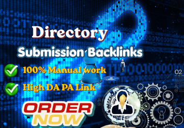 High Authority 100 Manual Directory Submission For SEO Ranking