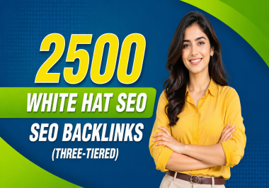 Buy 2 Get 1 Free Latest 2500+ Powerful Three-Tier White Hat SEO Backlinks for Google Rankings