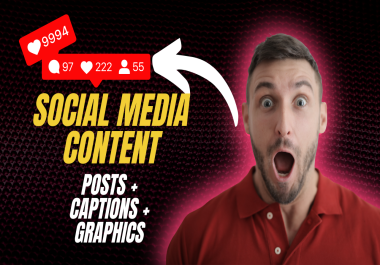Professional Content Creation for any Brand or Business