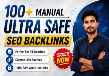 I will build 100+ SEO backlinks for ranking with high DA link building