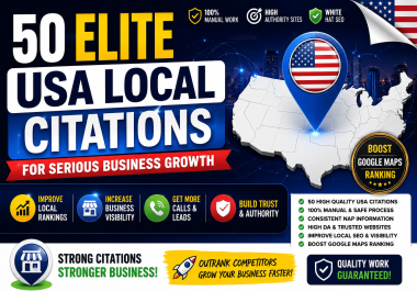 50 Elite USA Local Citations for Serious Business Growth
