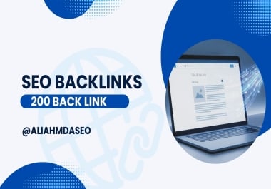 I will provide 200 General SEO Backlinks.