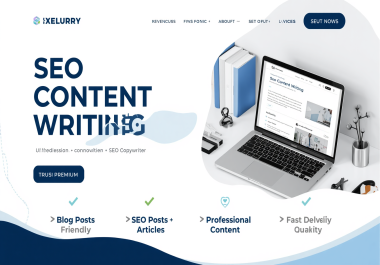 I will write professional SEO content for your website