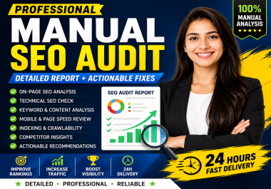 I Will Perform Technical and On Page SEO Audit