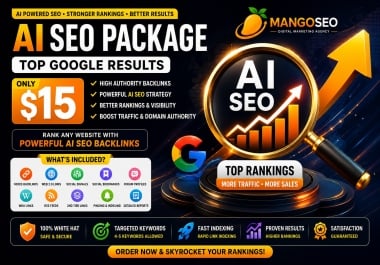 AI SEO Package - Top Google Results