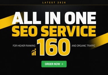 Guaranteed Ranking Boost All-In-One SEO Service 160 High DA Backlinks UPDATED 2026