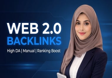 I will provide 30 High Quality Web 2.0 Backlinks - Powerful SEO Backlinks for Google Ranking