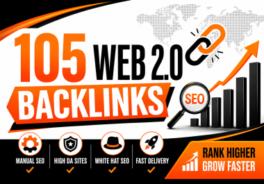 I Will Build 105 High Authority Manual Web 2.0 Backlinks for SEO