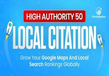 I Will Build 50 Manual Local Citations for Your Business