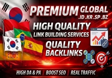 I will 150 provide premium global link building high quality backlinks