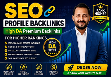 300+ SEO Profile Backlinks for Higher Rankings