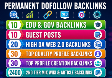 Build 2500 Manually Dofollow 1st & 2nd Tier SEO Linkbuilding Service