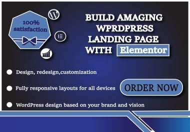 I'll design and redesign or rebuild high quality landing page.