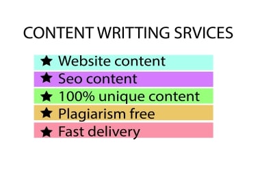 I will write 1000 words SEO Optimixed content for unique article within 24 hours