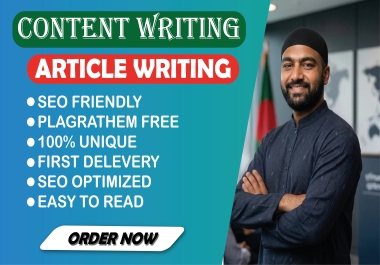 I Will Write SEO-Optimized Blog Posts That Rank on Google.