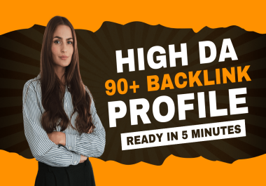 i will create 100+ Profile Backlinks 85+ DA High Quality