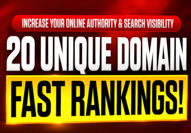 Top 20 Sources for High DA OR PA Backlinks from Unique Domains