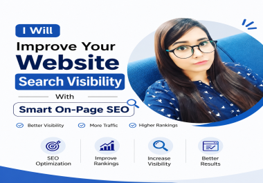 I Will Improve Your Website Search Visibility With Smart On-Page SEO