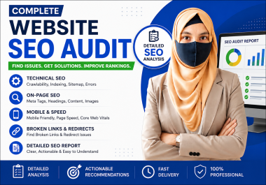I Will Do a Complete Website SEO Audit and Provide a Detailed SEO Report
