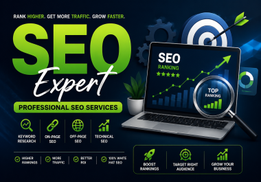 Professional SEO Expert Rank Higher & Drive More Traffic