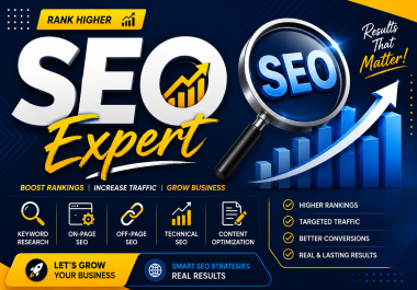I Will Do Professional SEO To Improve Google Rankings And Organic Traffic