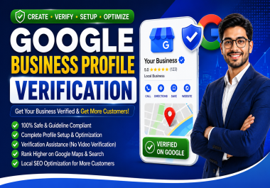 I will setup and verify Google Business Profile and fix GMB verification