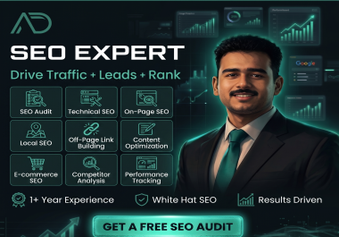 I will provide professional SEO services to boost your Google rankings