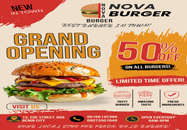 I will design a modern professional design for your brand/business