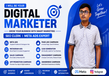I Will Promote Your Business On Facebook And Instagram