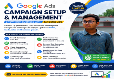 Google Ads PPC Campaign Setup & Management