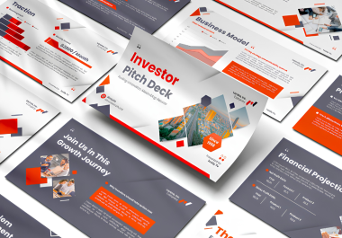 I will redesign powerpoint presentation business slides for company presentation