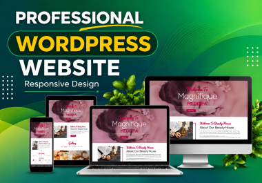 I Will Design a Professional SEO Friendly WordPress Website for Your Business