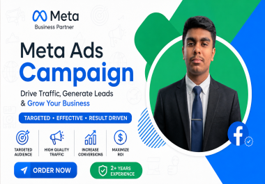 I will do meta campaign setup and optimization for you business