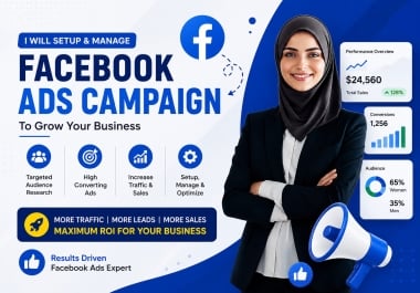 I Will Create Professional Facebook Advertising Campaigns