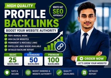 High-Quality Profile Backlinks for Powerful SEO Growth