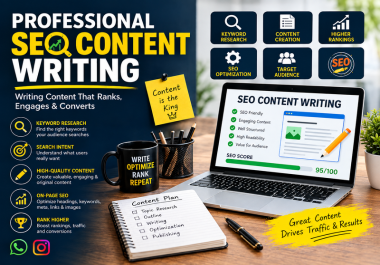 I Will Write Professional SEO Content,  Articles & Blog Posts for Your Business
