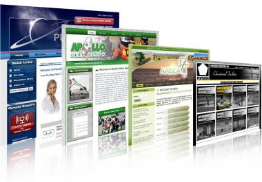 create 5 page Joomla/php website including flash banners and quality graphics