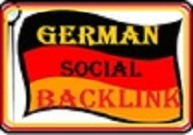 do 31 quality submissions to German social bookmarking sites like folkd,  its totally safe backlinks