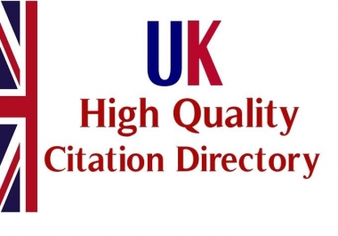 post your site to 45 UK citation dofollow and high page rank web directory in relavant category