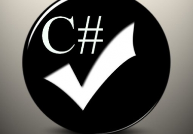 program C Sharp,  WPF and WinForms for 30 minutes.