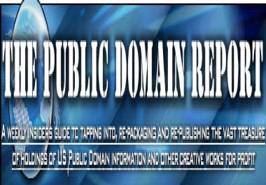 The Public Domain Report