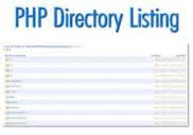 Get 32,000 plus directory list of PHP