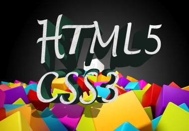 do html5 / css3 web site and solve problem