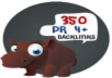350 PR 4 backlinks with login credentials